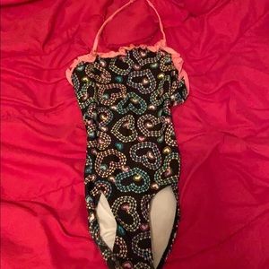 Multicolor bathing suit.